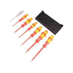 Kit șurubelnițe izolate 1kVAC, 7 buc. | Electronic-mag.ro | Componente Electronice