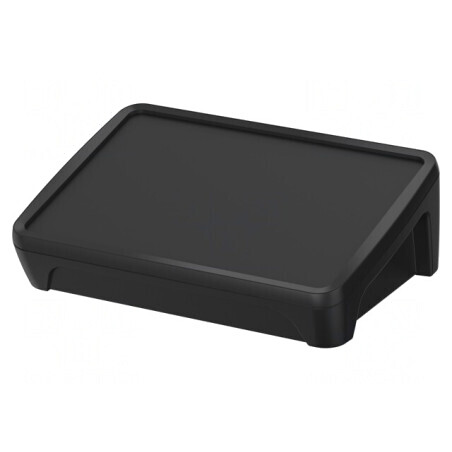 Carcasă desktop BoPad X ABS neagră 215x150x75.7mm | Electronic-mag.ro | Componente Electronice