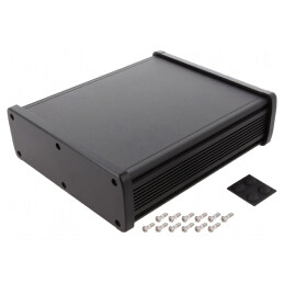 Carcasă universală aluminiu 177,6x209x61,1mm | Electronic-mag.ro | Componente Electronice