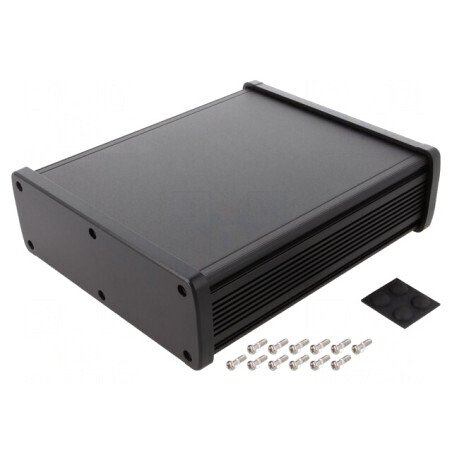 Carcasă universală aluminiu 177,6x209x61,1mm | Electronic-mag.ro | Componente Electronice