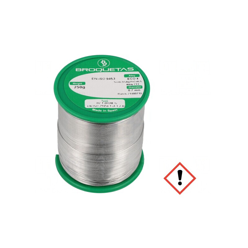 Sârmă de lipit fără plumb 0,7mm 0,25kg | Electronic-mag.ro | Componente Electronice Sârmă de lipit fără plumb 0,7mm 0,25kg | Electronic-mag.ro | Componente Electronice