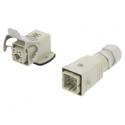 Set Conectori HDC Tată Mamă Soclu Mufă 5 PIN | Electronic-mag.ro | Componente Electronice