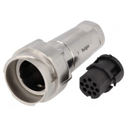 Conector Circular 10 PIN fără Contacte pe Cablu | Electronic-mag.ro | Componente Electronice