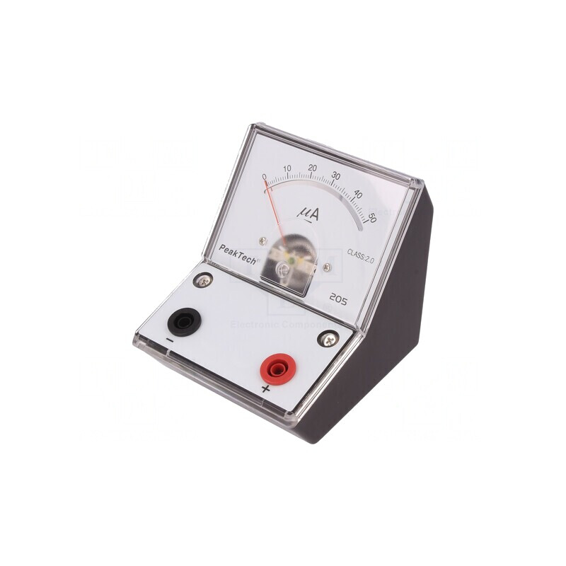 Ampermetru Analog 0,1-50uA 90x106x103mm 2% | Electronic-mag.ro | Componente Electronice