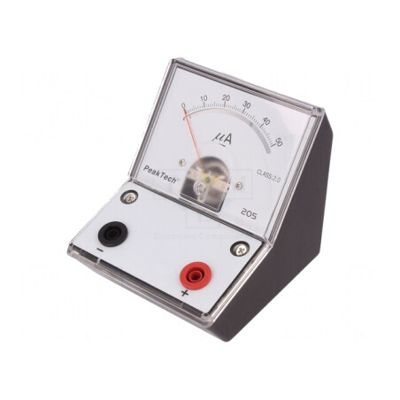 Ampermetru Analog 0,1-50uA 90x106x103mm 2% | Electronic-mag.ro | Componente Electronice