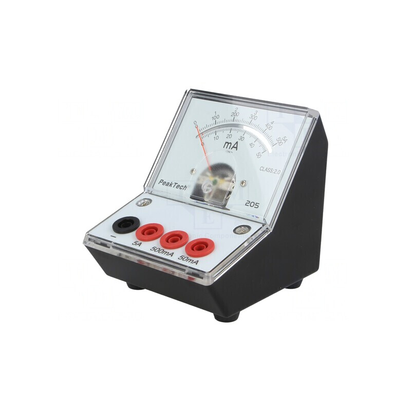 Ampermetru Analogic 0-5A 90x106x103mm 2% 50Ω | Electronic-mag.ro | Componente Electronice
