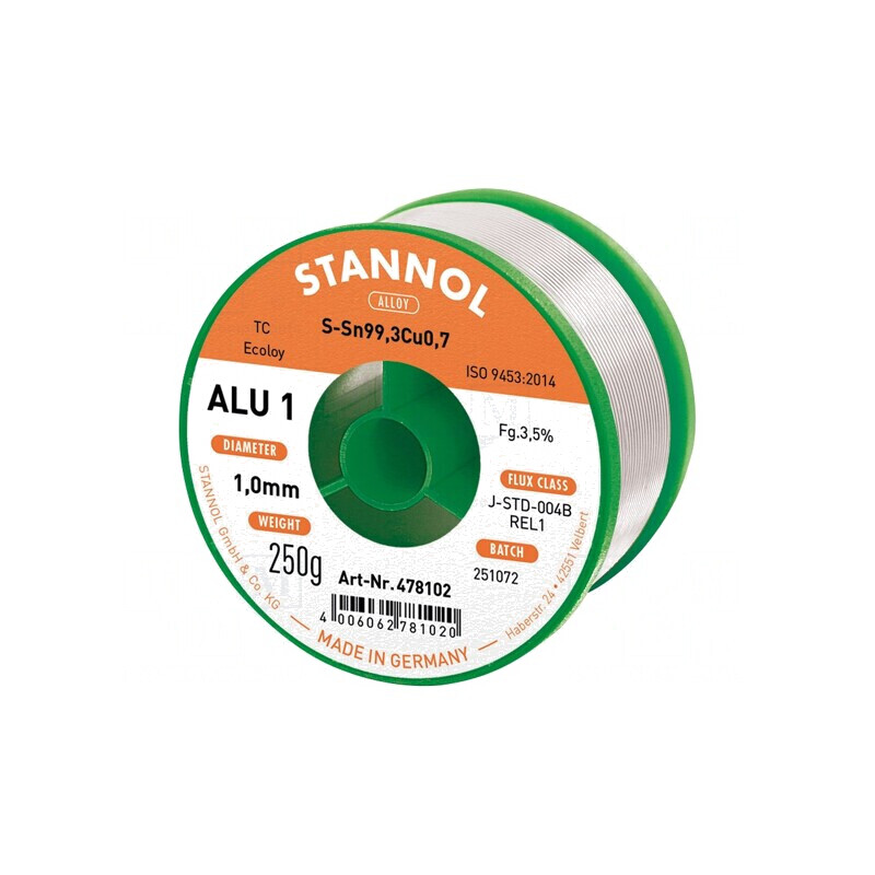 Sârmă de Lipit fără Plumb 1mm 250g | Electronic-mag.ro | Componente Electronice Sârmă de Lipit fără Plumb 1mm 250g | Electronic-mag.ro | Componente Electronice