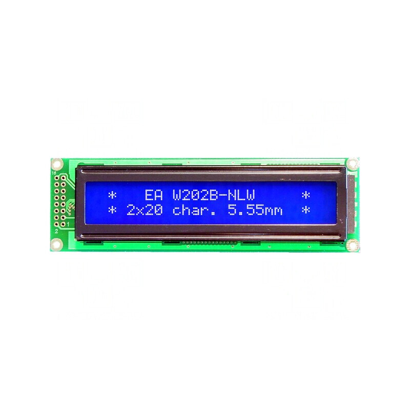 Afișaj LCD Alfanumeric 20x2 Albastru 116x37mm | Electronic-mag.ro | Componente Electronice Afișaj LCD Alfanumeric 20x2 Albastru 116x37mm | Electronic-mag.ro | Componente Electronice