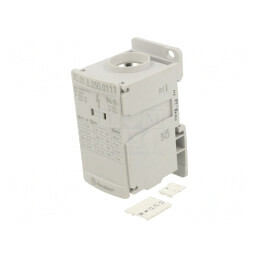 Bloc de distribuție gri 1 pistă 12 borne TS35 | Electronic-mag.ro | Componente Electronice