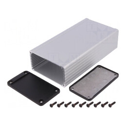 Carcasă Aluminiu Naturală 84x160x44mm | Electronic-mag.ro | Componente Electronice