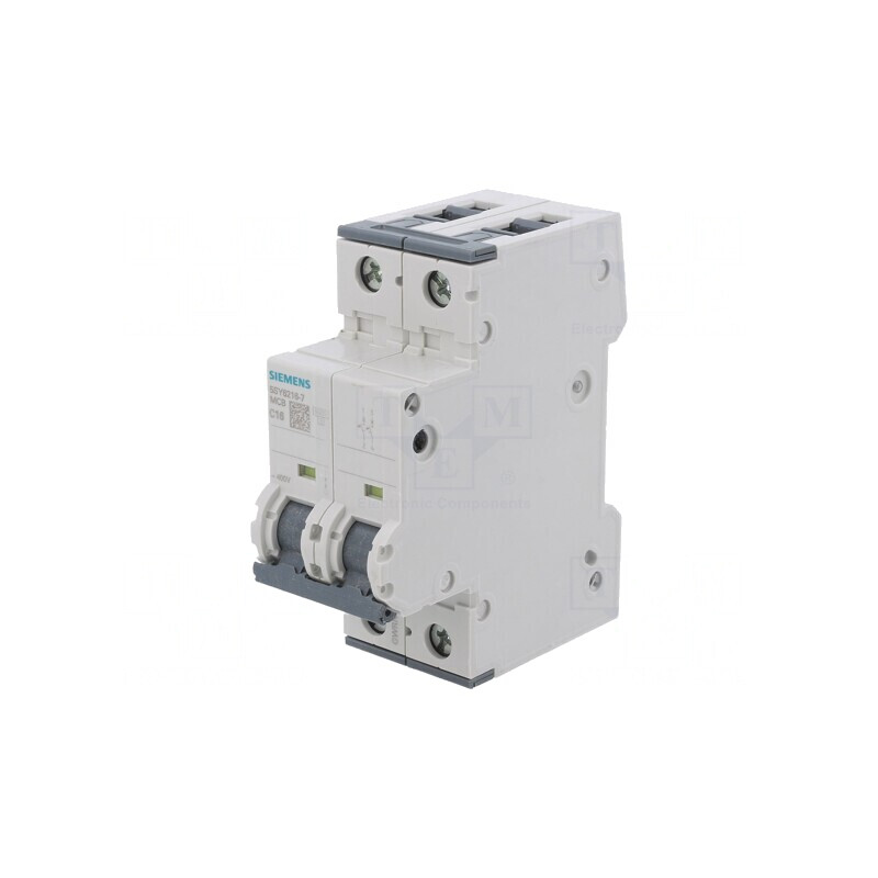 Întrerupător Supracurent 16A 2P 6kA 230/400V | Electronic-mag.ro | Componente Electronice