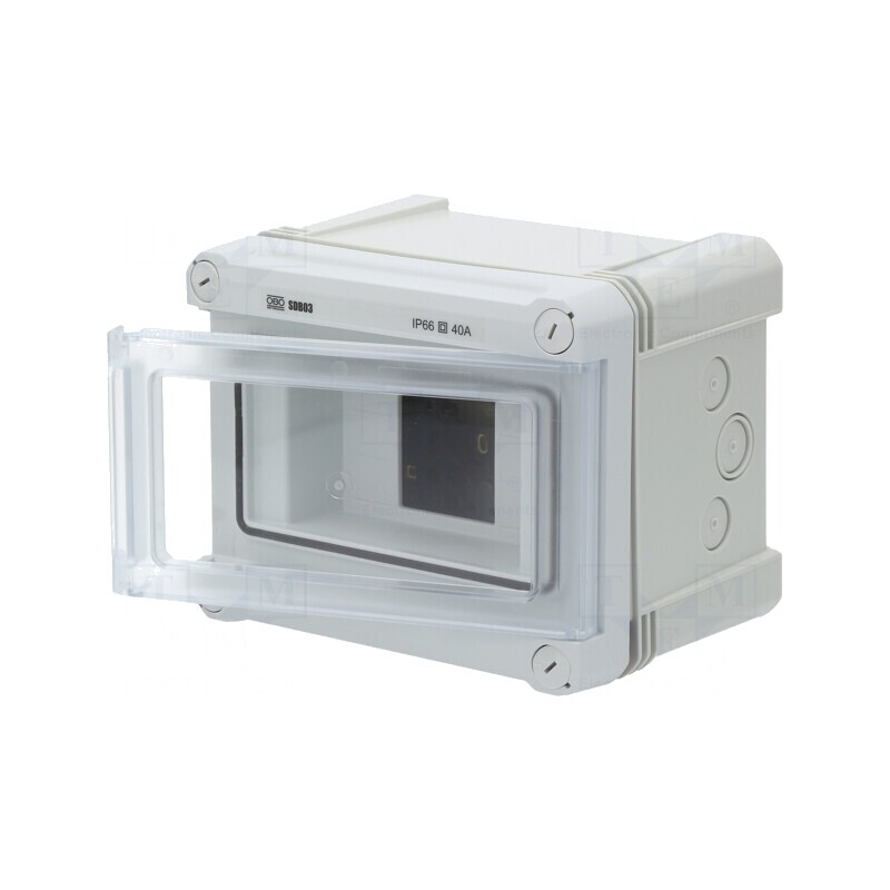 Carcasă pentru aparatură modulară IP66 gri deschis montaj perete | Electronic-mag.ro | Componente Electronice Carcasă pentru aparatură modulară IP66 gri deschis montaj perete | Electronic-mag.ro | Componente Electronice
