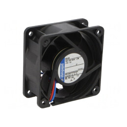 Ventilator Axial 12V DC 60x60x25mm 29m3/h 29dBA cu Bilă | Electronic-mag.ro | Componente Electronice