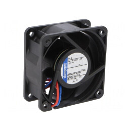 Ventilator axial 24V 60x60x25mm 30m3/h 29dBA | Electronic-mag.ro | Componente Electronice