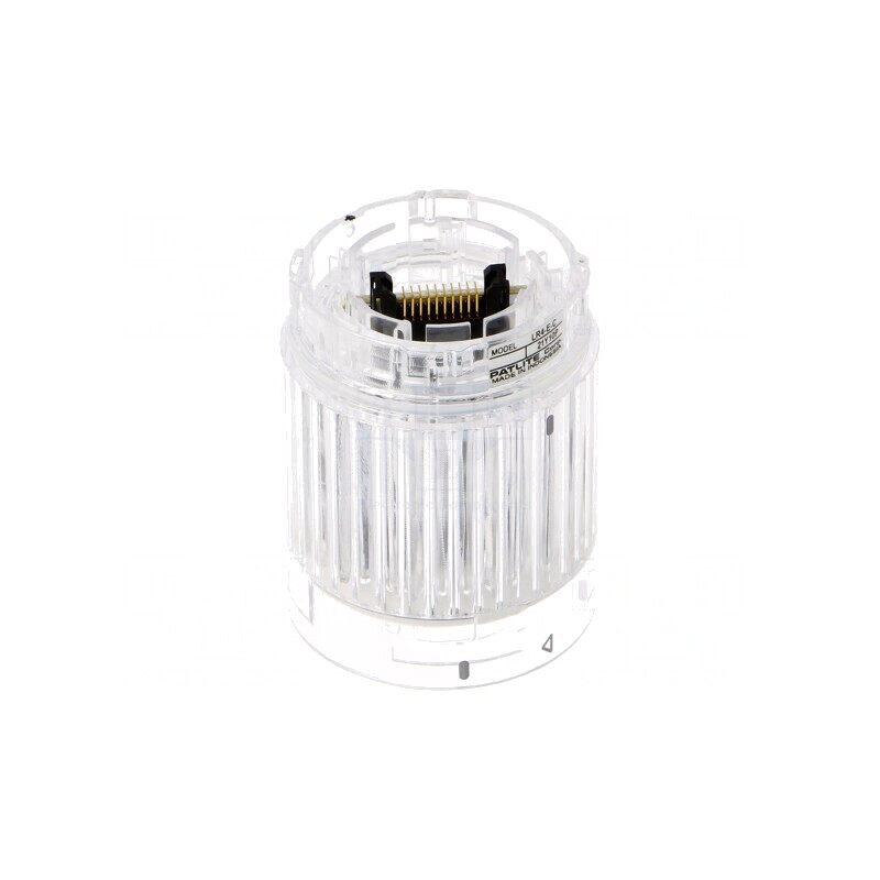 Semnalizator LED Alb 24VDC IP65 Ø40x50mm | Electronic-mag.ro | Componente Electronice