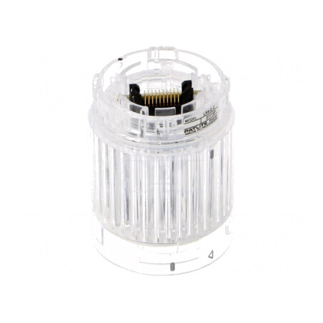 Semnalizator LED Alb 24VDC IP65 Ø40x50mm | Electronic-mag.ro | Componente Electronice