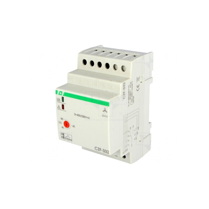 Releu Monitorizare Tensiune DIN SPDT CZF-332 | Electronic-mag.ro | Componente Electronice