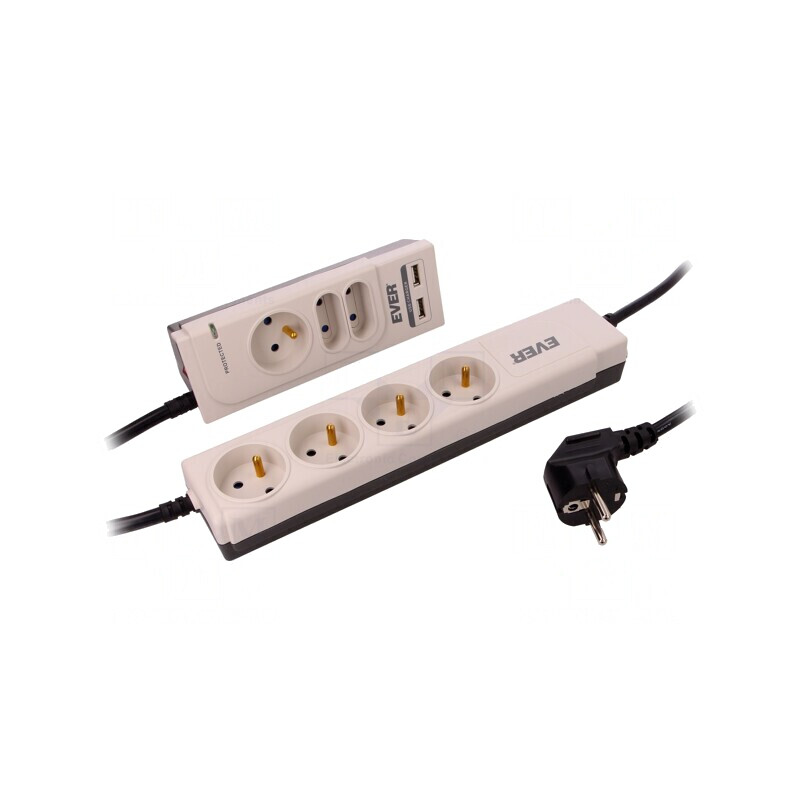 Prelungitor 7 Prize cu Protecție la Supratensiune | Electronic-mag.ro | Componente Electronice