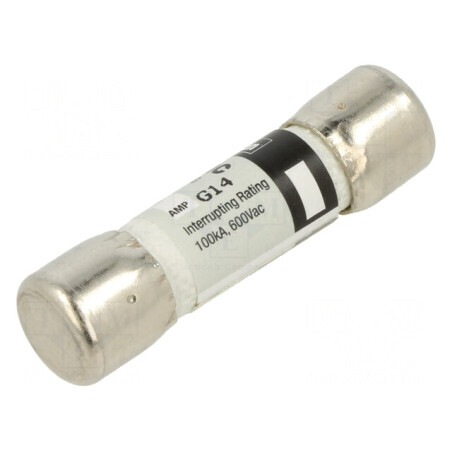 Siguranță fuzibil 30A 600VAC 10.3x38mm bronz KTK-30 | Electronic-mag.ro | Componente Electronice