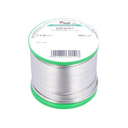 Sârmă de lipit fără plumb 1,5mm 500g | Electronic-mag.ro | Componente Electronice