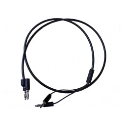 Cablu de măsurare mufă banană 4mm dublă BU-7020-B-36-0 | Electronic-mag.ro | Componente Electronice