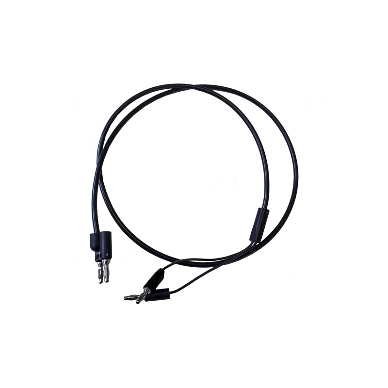 Cablu de măsurare mufă banană 4mm dublă BU-7020-B-36-0 | Electronic-mag.ro | Componente Electronice