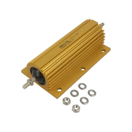 Rezistor Bobinat 100Ω 300W ±1% cu Radiator | Electronic-mag.ro | Componente Electronice