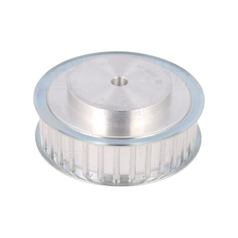 Roată de curea AT10 100mm aluminiu | Electronic-mag.ro | Componente Electronice