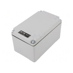 Carcasă Universală Aluminiu Gri Închis 92x152x86mm | Electronic-mag.ro | Componente Electronice