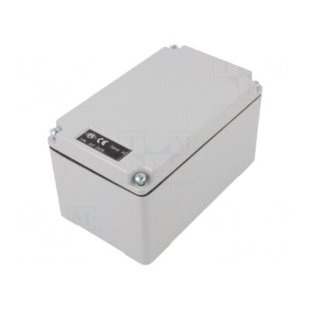 Carcasă Universală Aluminiu Gri Închis 92x152x86mm | Electronic-mag.ro | Componente Electronice