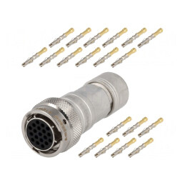 Conector Circular Crimpat RT360 19 PIN Mufă Mamă