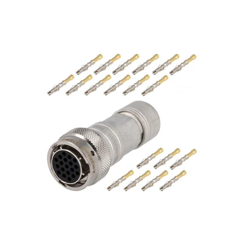 Conector Circular Crimpat RT360 19 PIN Mufă Mamă | Electronic-mag.ro | Componente Electronice