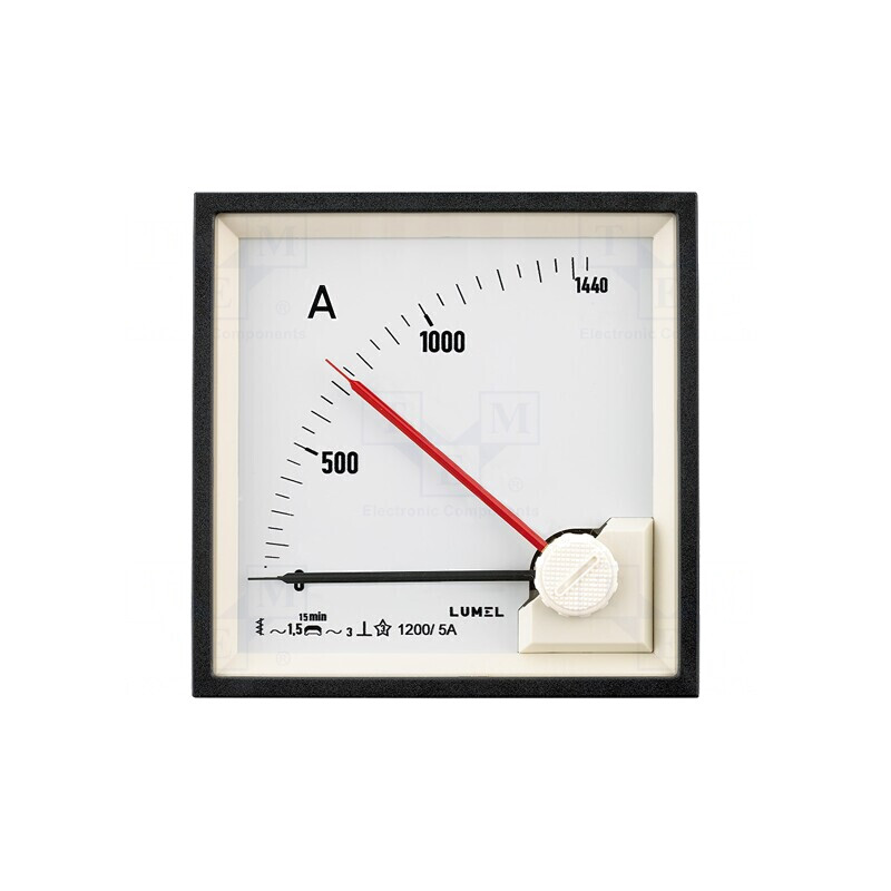 Ampermetru Panou AC 0-20A 72x72mm | Electronic-mag.ro | Componente Electronice