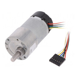 Motor: DC | cu codificator,cu transmisie | 12VDC | 7A | 251rot./min | FIT0186