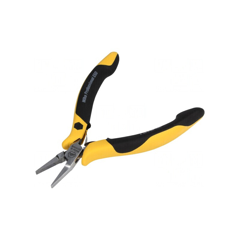 Clești plați ESD 120mm Professional Wiha | Electronic-mag.ro | Componente Electronice