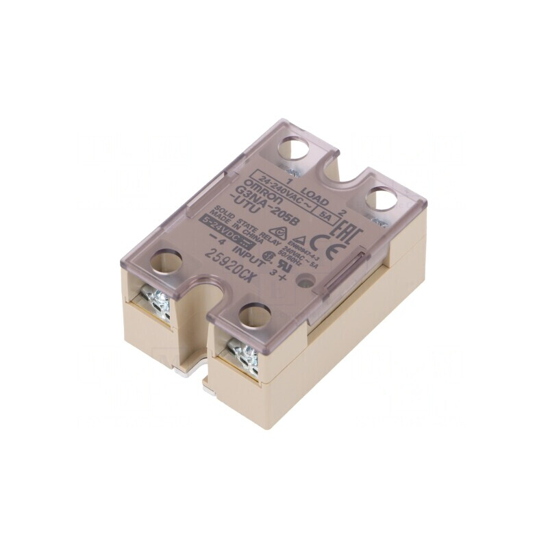 Releu Semiconductor 1-Fazat 5A 24-240VAC 5-24VDC | Electronic-mag.ro | Componente Electronice Releu Semiconductor 1-Fazat 5A 24-240VAC 5-24VDC | Electronic-mag.ro | Componente Electronice