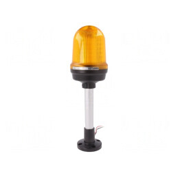 Semnalizator Luminos Flash și Continu Ambră IP65 | Electronic-mag.ro | Componente Electronice