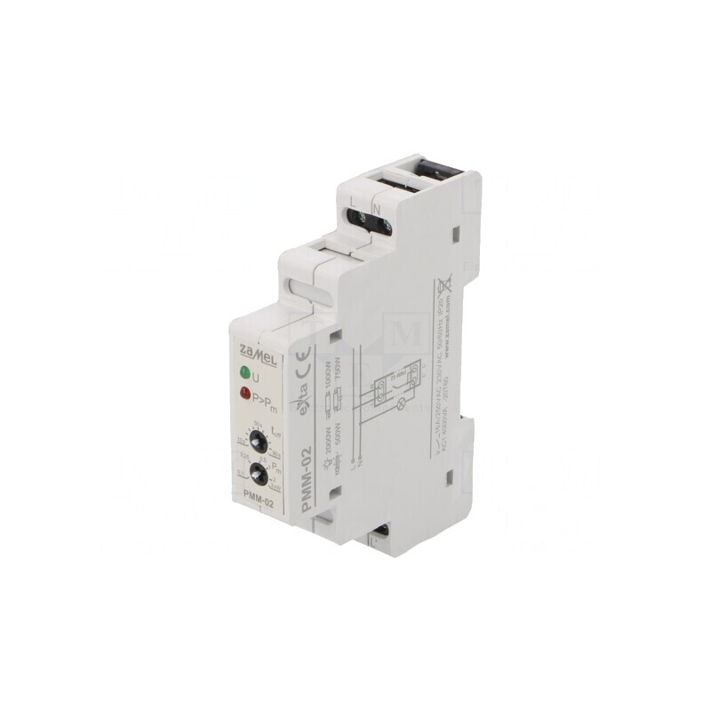 Limitator de Putere Reactivă și Activă IP20 PMM-02 | Electronic-mag.ro | Componente Electronice