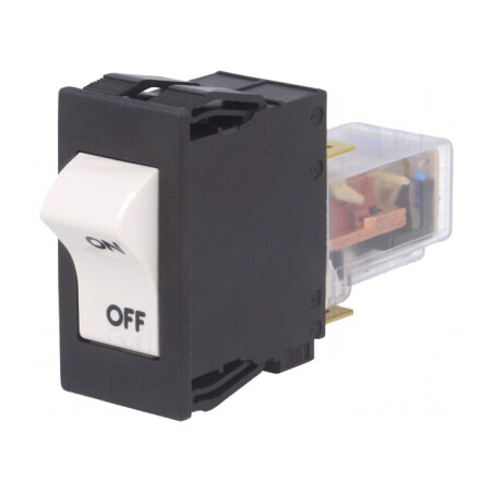 Întrerupător de Supracurent 240VAC 60VDC 5A DPST 2 Poli | Electronic-mag.ro | Componente Electronice