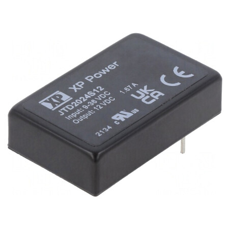 Convertor DC/DC 20W 9-36V la 12V 1.67A | Electronic-mag.ro | Componente Electronice