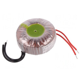 Transformator toroidal 100VA 230VAC 21V 4.76A cu cabluri | Electronic-mag.ro | Componente Electronice