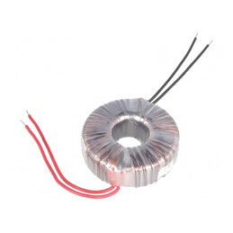 Transformator Toroidal 100VA 230V 14V 7.14A Cabluri