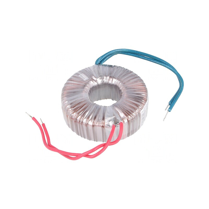 Transformator toroidal 100VA 230V 15V 6.66A cu cabluri | Electronic-mag.ro | Componente Electronice