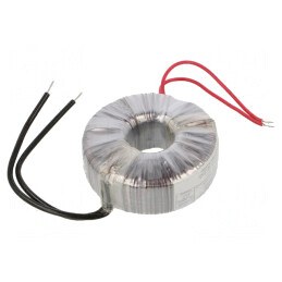 Transformator toroidal 100VA 230V 18V 5,55A cu cabluri | Electronic-mag.ro | Componente Electronice