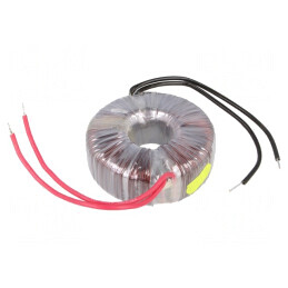 Transformator toroidal 100VA 230V 22V 4.54A cu cabluri