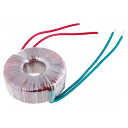 Transformator Toroidal 100VA 230V 28V 3,57A Cabluri | Electronic-mag.ro | Componente Electronice