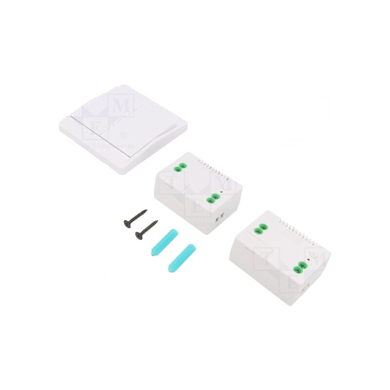 Set Control Fără Fir LUNA pentru Perete | Electronic-mag.ro | Componente Electronice