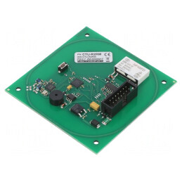 Cititor RFID | 5÷16V | RS232 | antenă,buzer | 79,5x79,5x12mm | CTU-R2RM