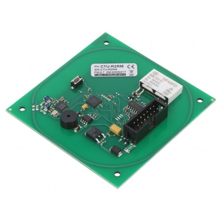 Cititor RFID RS232 cu Antenă și Buzer 5-16V | Electronic-mag.ro | Componente Electronice