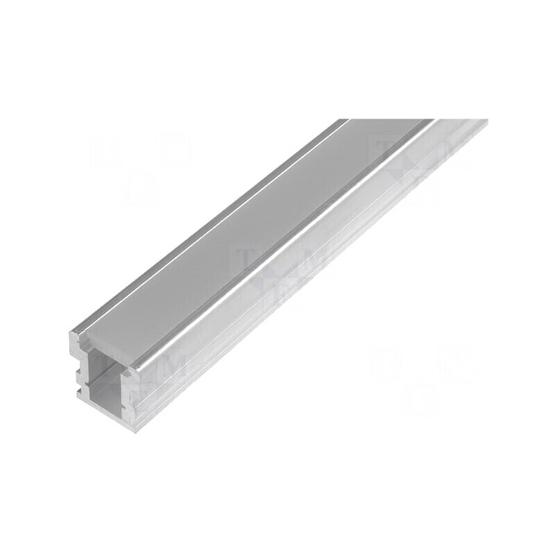 Profil Aluminiu Încastrat 2m pentru Module LED HR-LINE | Electronic-mag.ro | Componente Electronice